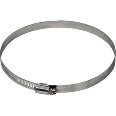 Lambro Industries Industries 283 Clamp Tube Worm Gear Galvanized 3 in. 6753578